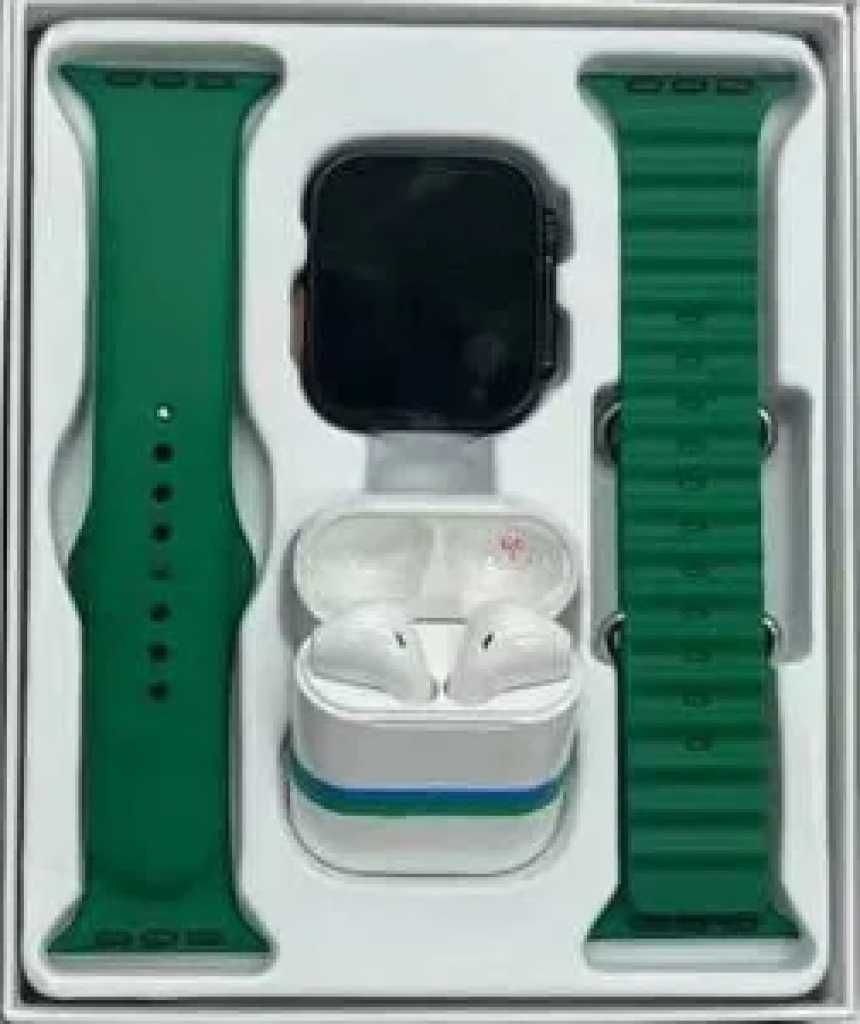 Комплект Smart часовник + TWS слушалки W26 Pro Max ULTRA