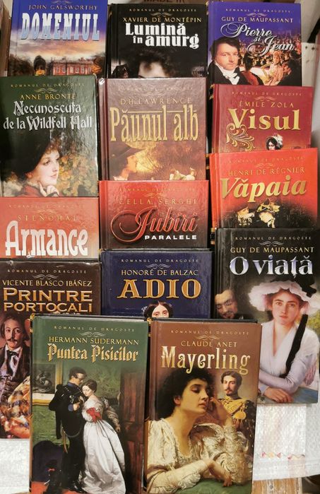 Colectie Romanul de dragoste - Scriitori Clasicii