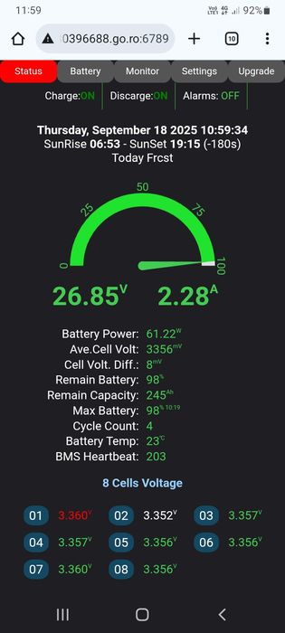 Vand modul wifi pt bms