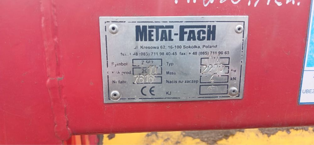 Продам пресс подборщик Metal Fach Z-562