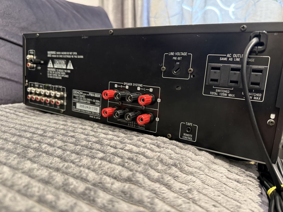 Amplificator Stereo Denon PMA-880R,120W,Made In Japan
