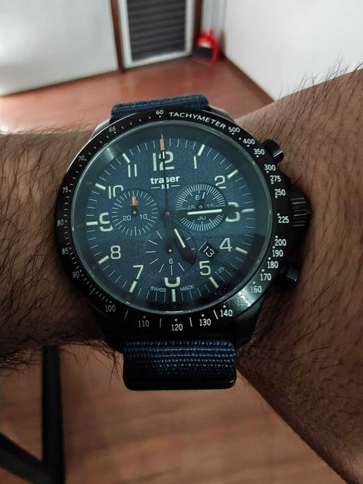 TRASER P67 Officer Pro Chronograph 109461 | Сапфир | Тритий