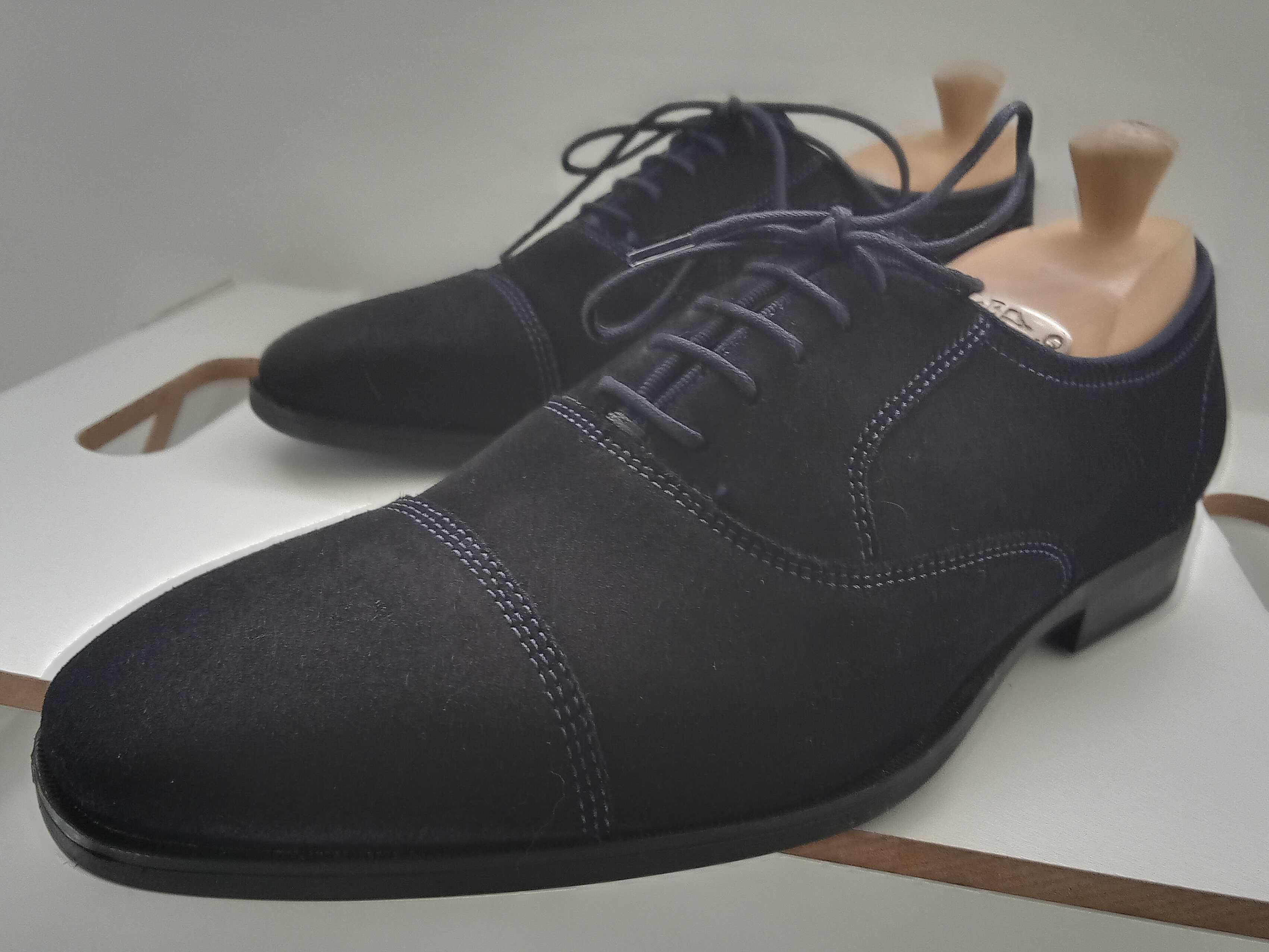 Pantofi oxford premium Geox Italy 39 piele naturala moale