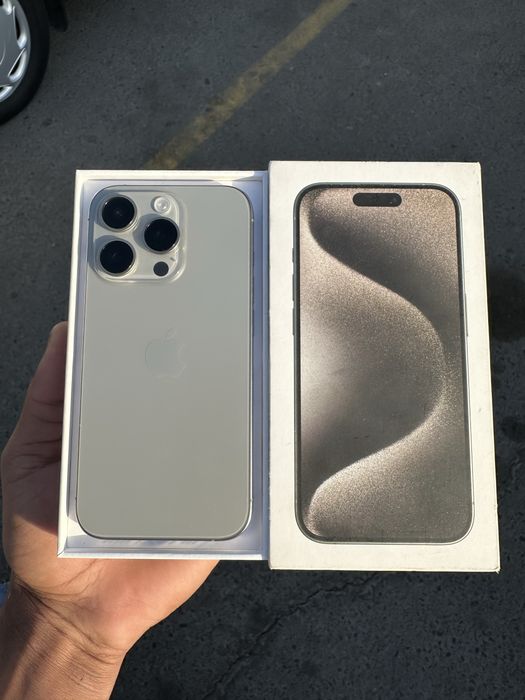 Iphone 15 pro 128 tali 89% yomkis dual sim