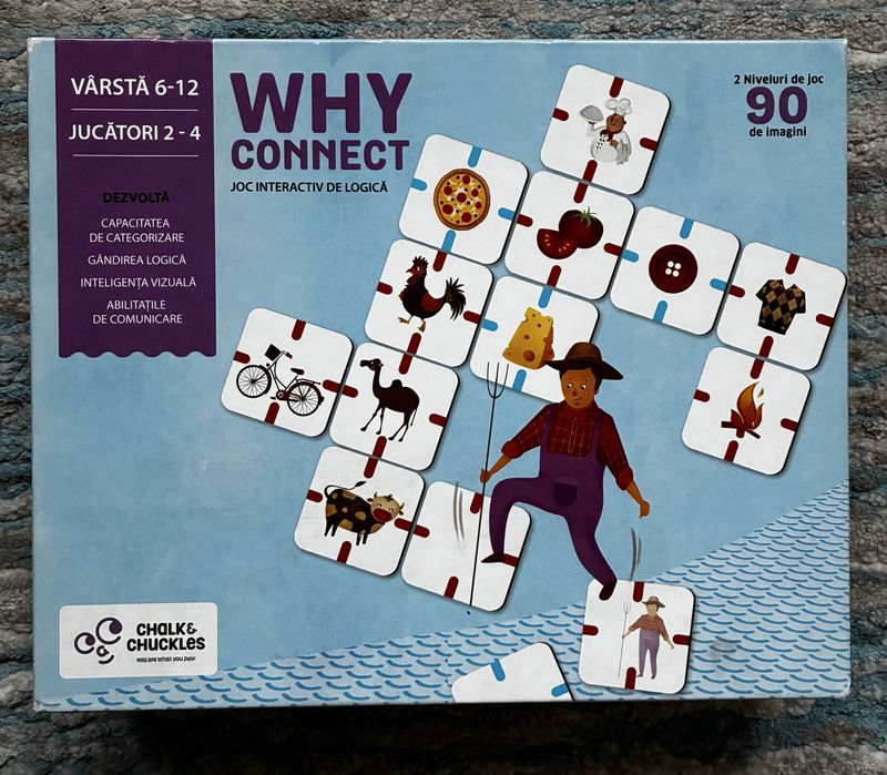 Joc interactiv - Why Connect, copii 6-12 ani + cadou puzzle