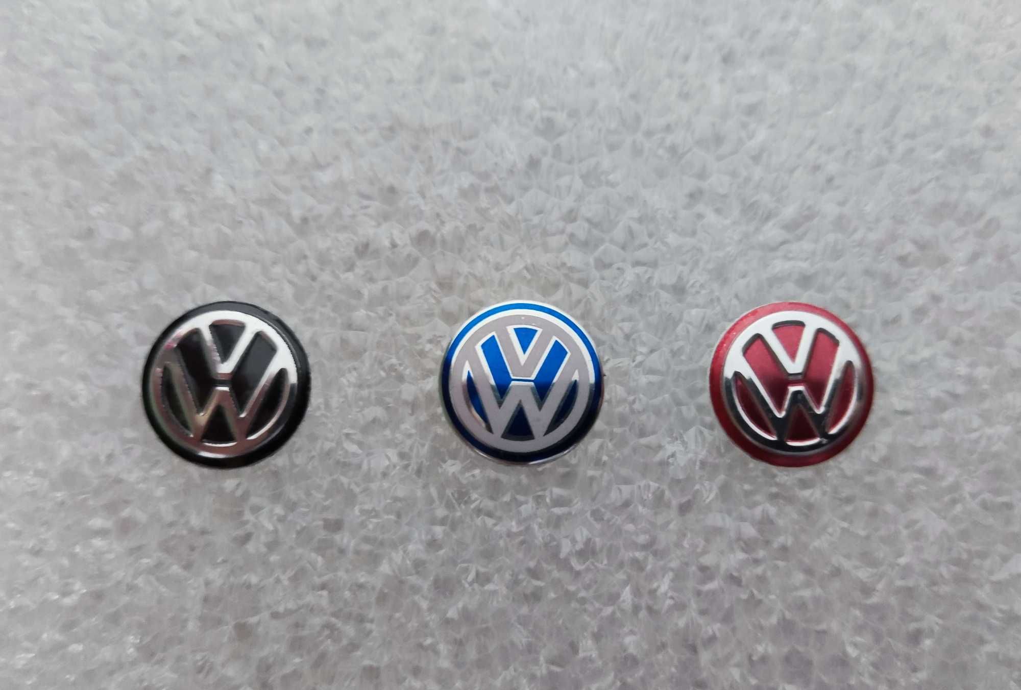 Sticker embleme sigle VW Volkswagen logo cheie aluminiu key