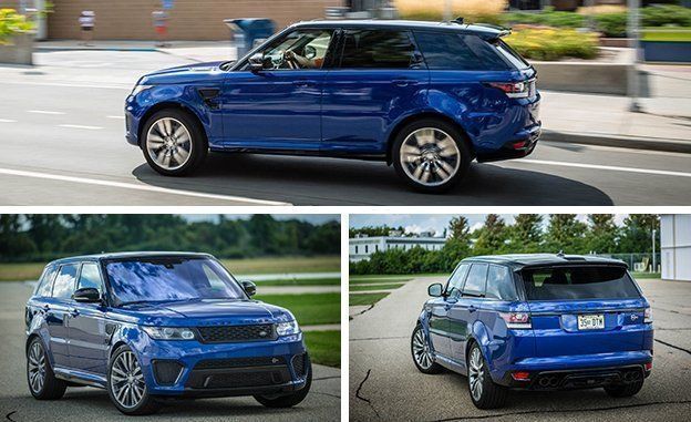 SVR пакет за Land Rover Range Rover Sport L494 2013- броня стопове