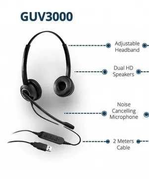 Наушник для колл центра Grandstream GUV3000