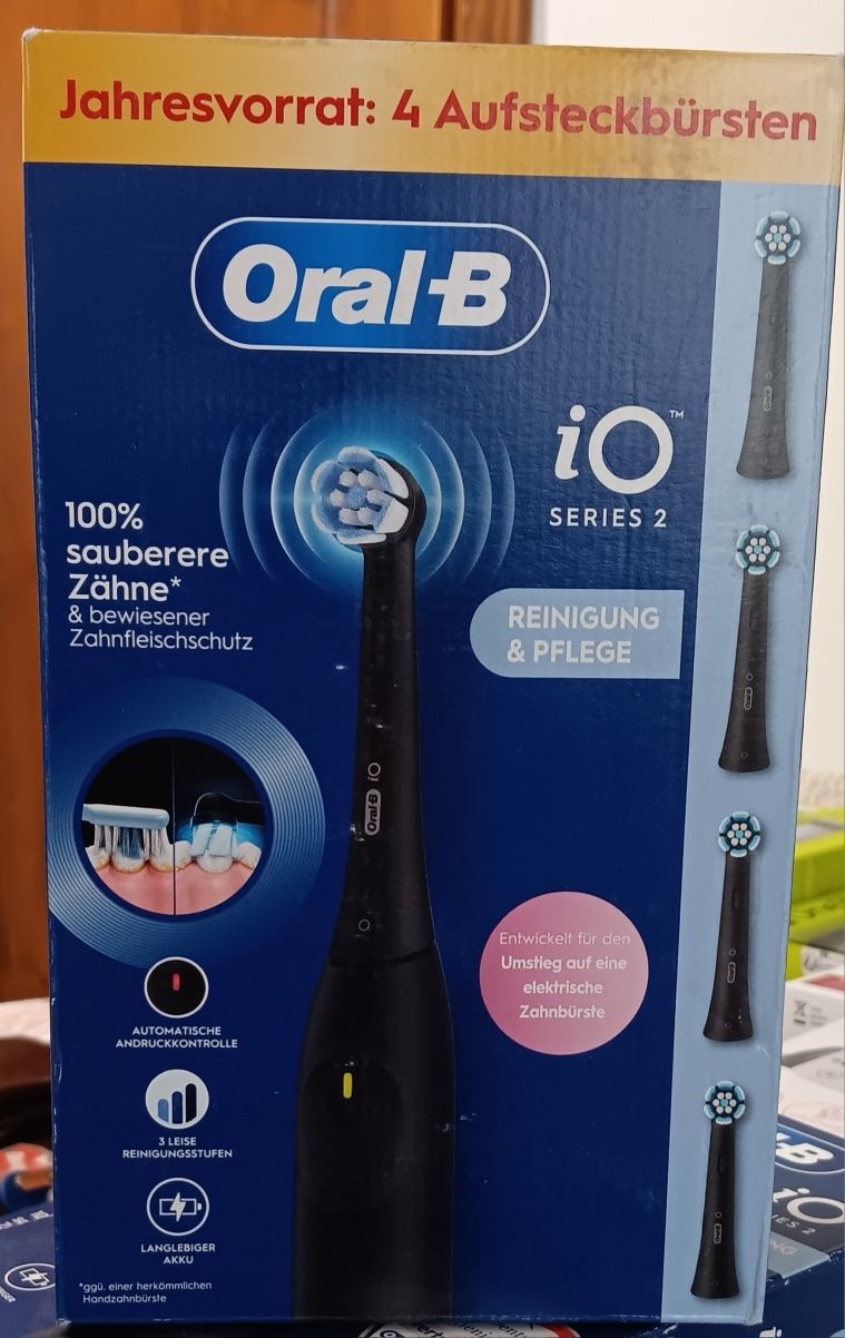 Set 4x Periuta de dinti electrica Oral-B iO2cu Tehnologie Magnetica