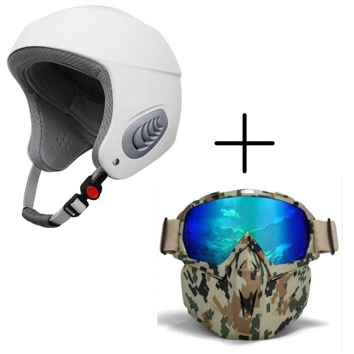 Set Casca Ski + Ochelari Ski Marime 56-58 cm ,Model 2