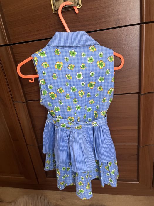 Rochita de vara cu guler, 3-4 ani