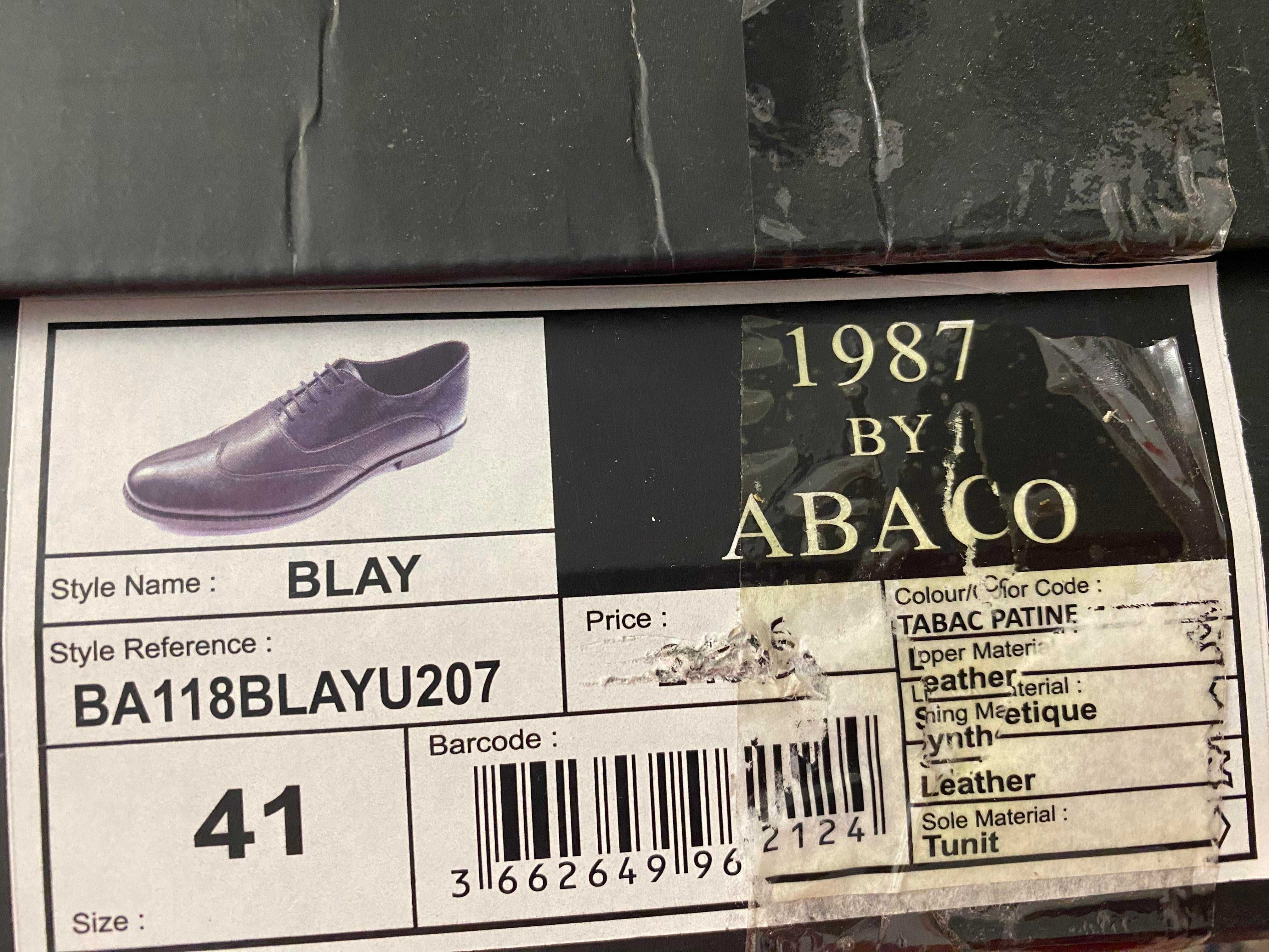 Pantofi bărbătești eleganți Abaco Paris 41
