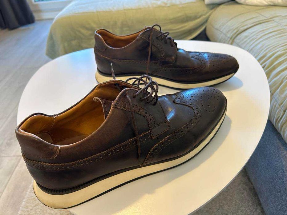 Pantofi casual Massimo Dutti , piele, 44-44.5