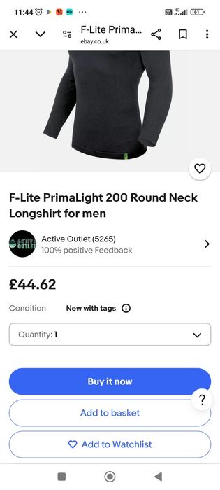 Bluza F-Lite PrimaLight 200 meriono wool men bărbat XL tura expediție