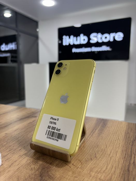 Iphone 11 с памятью 128гб/78%