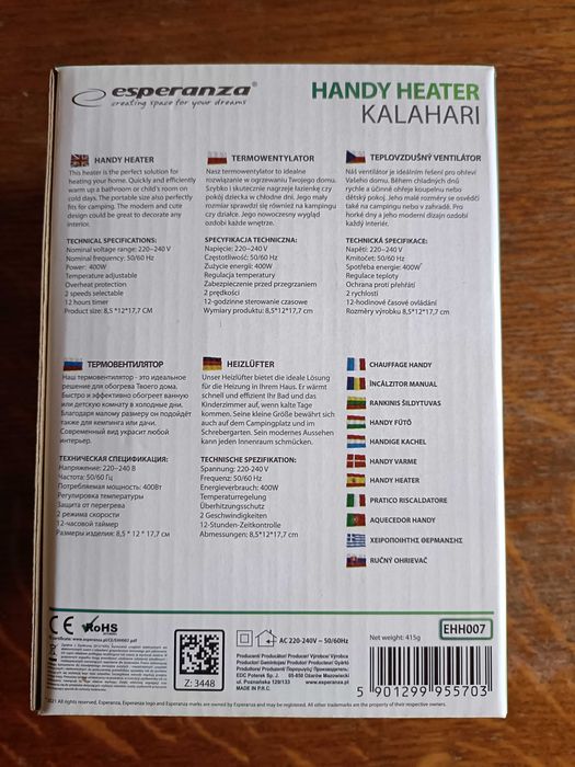 Mini aeroterma Handy Heater