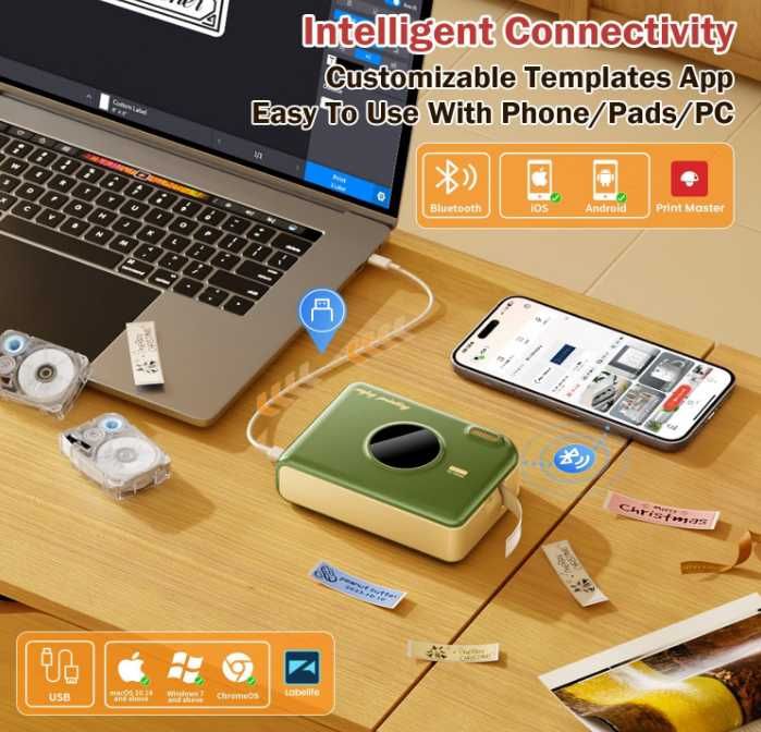 Машина за създаване на етикети Phomemo A30