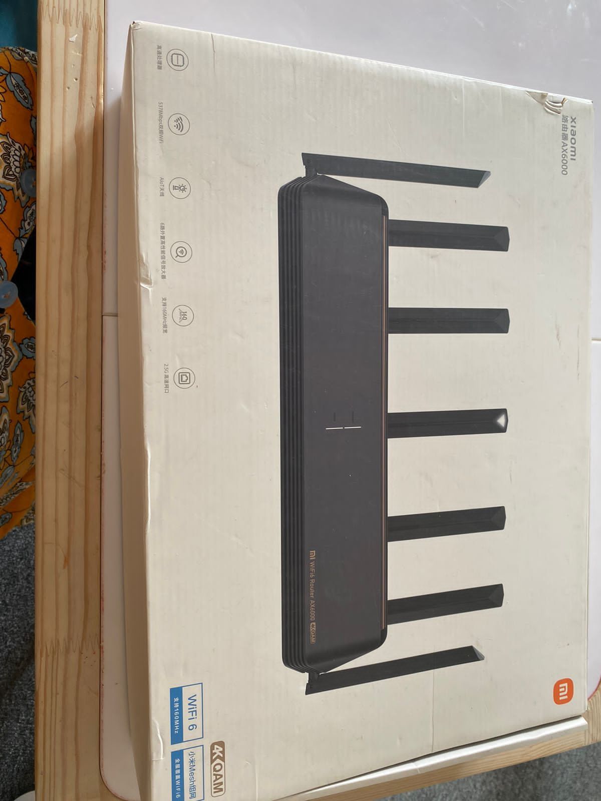 Wi-Fi роутер Xiaomi Mi AIoT Router AX6000