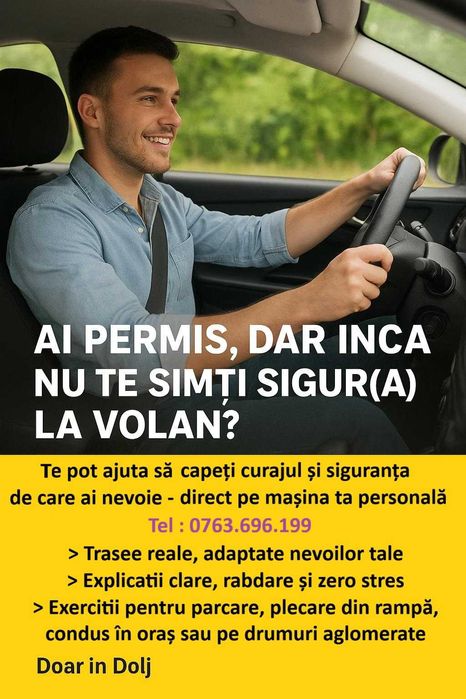Instructor auto / Ședințe suplimentare de conducere