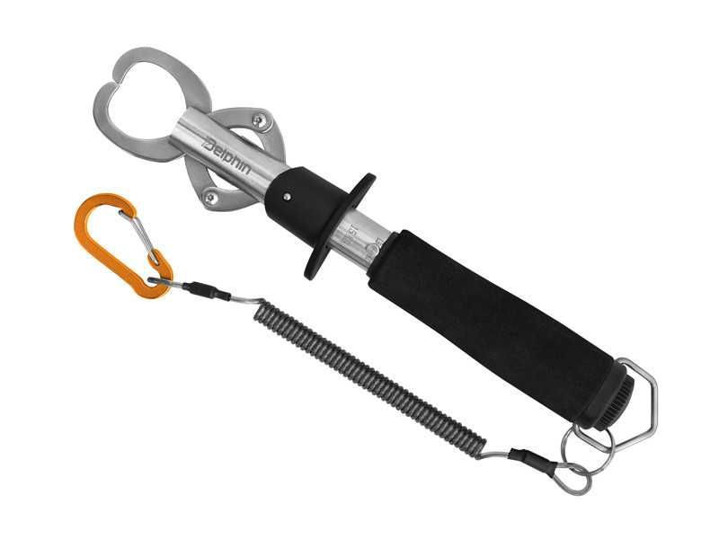 Cleşte de pescuit metalic Delphin CLAMPER, 25cm, 15kg