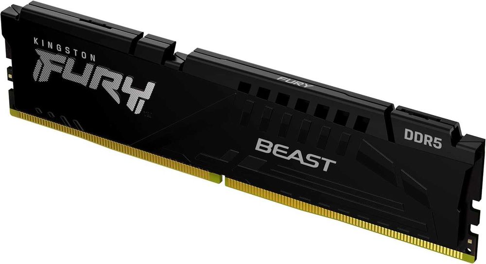 Memorie RAM Kingston FURY Beast 16GB DDR5 6000MHz CL40, 2 ani garanție