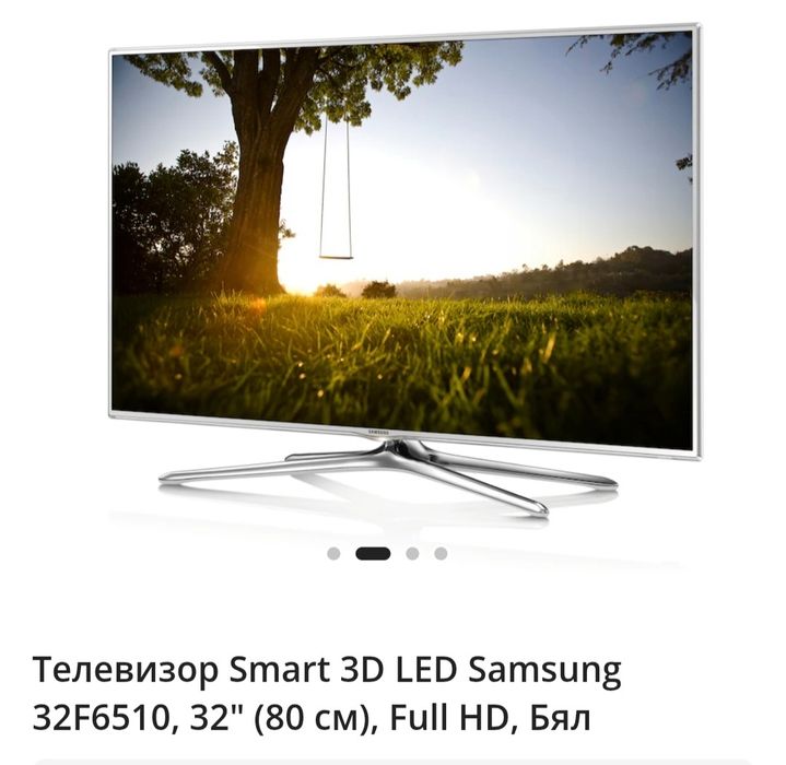 Телевизор Sтаrt ЗD LЕD Sатsung
32F6510,32" (80 CM), Full HD, A∏