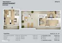 Apartament  3 camere,  terasa 127mp, langa metrou
