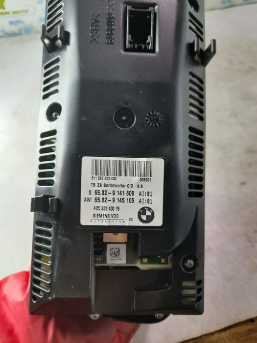 Display navigatie 65829141809 BMW Seria 5 E60/E61 [facelift] [2007 -