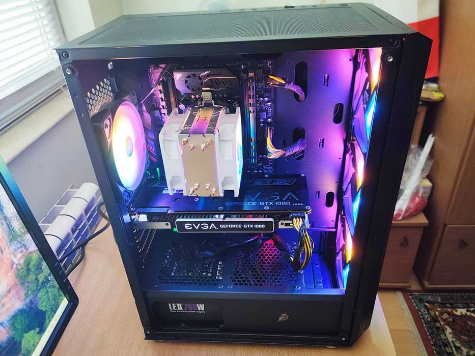 Геймърски компютър, 32gb Ram, 1080, Xeon 2697A V4, 960GB SSD