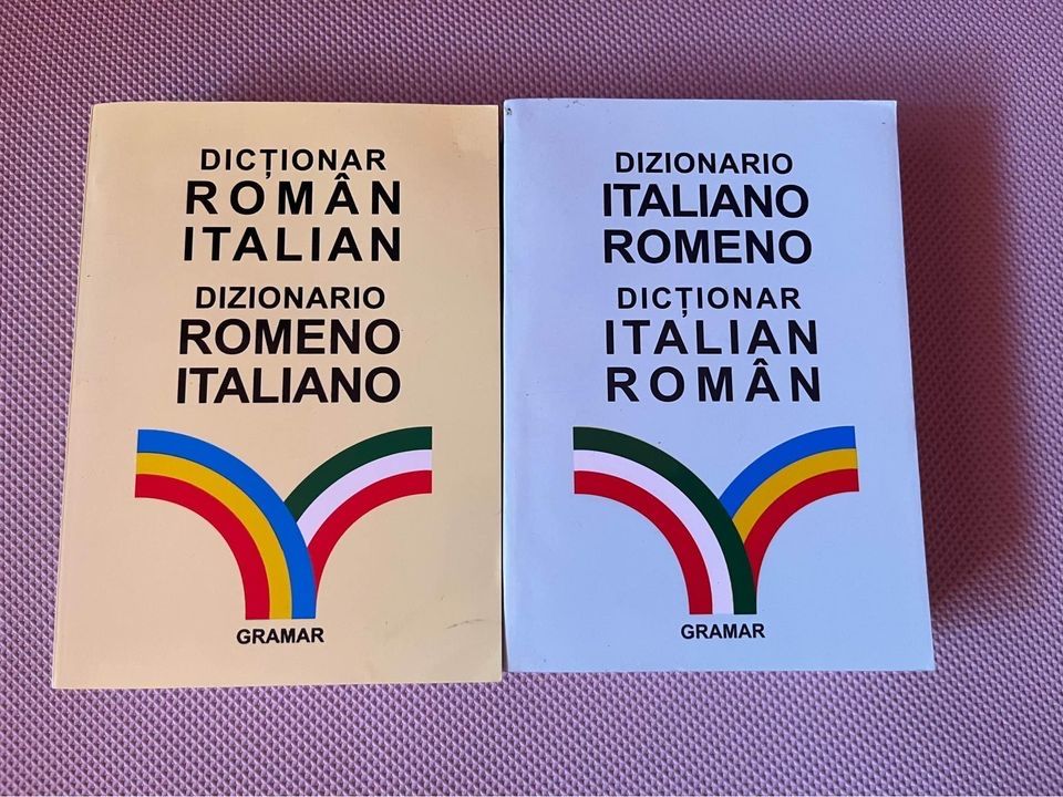 Pachet Carti - Dictionar roman-italian si italian-roman