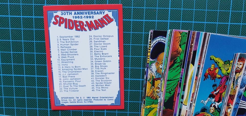 Set complet carduri ~ Spider-Man~benzi desenate~comic book