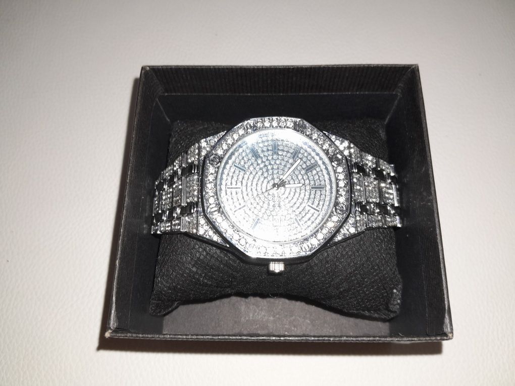 Мужские Часы Iced Out В Стиле Рэп