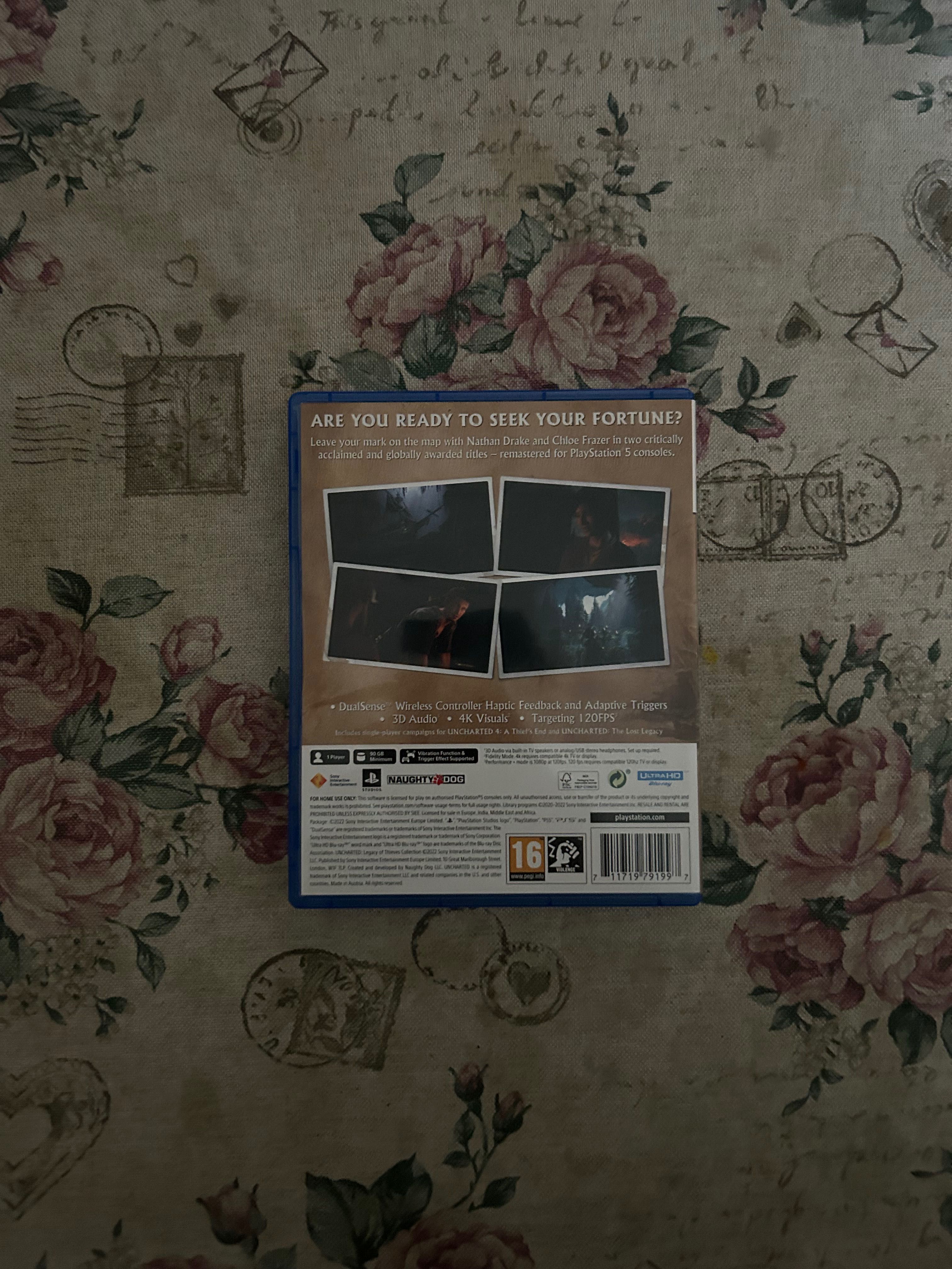 Uncharted Legacy Of Thieves Collection ps5