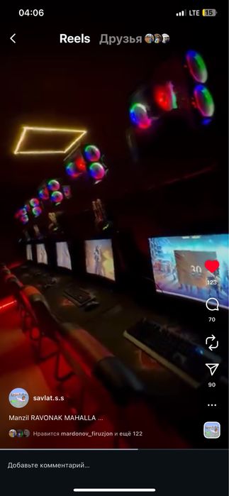 Game clubga tayyor 30 ta kompyuterlar komplekt sotiladi b/y