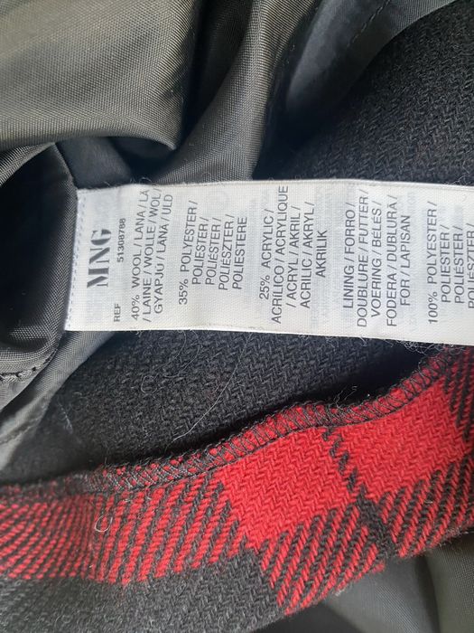 Вълнена мини пола Mango