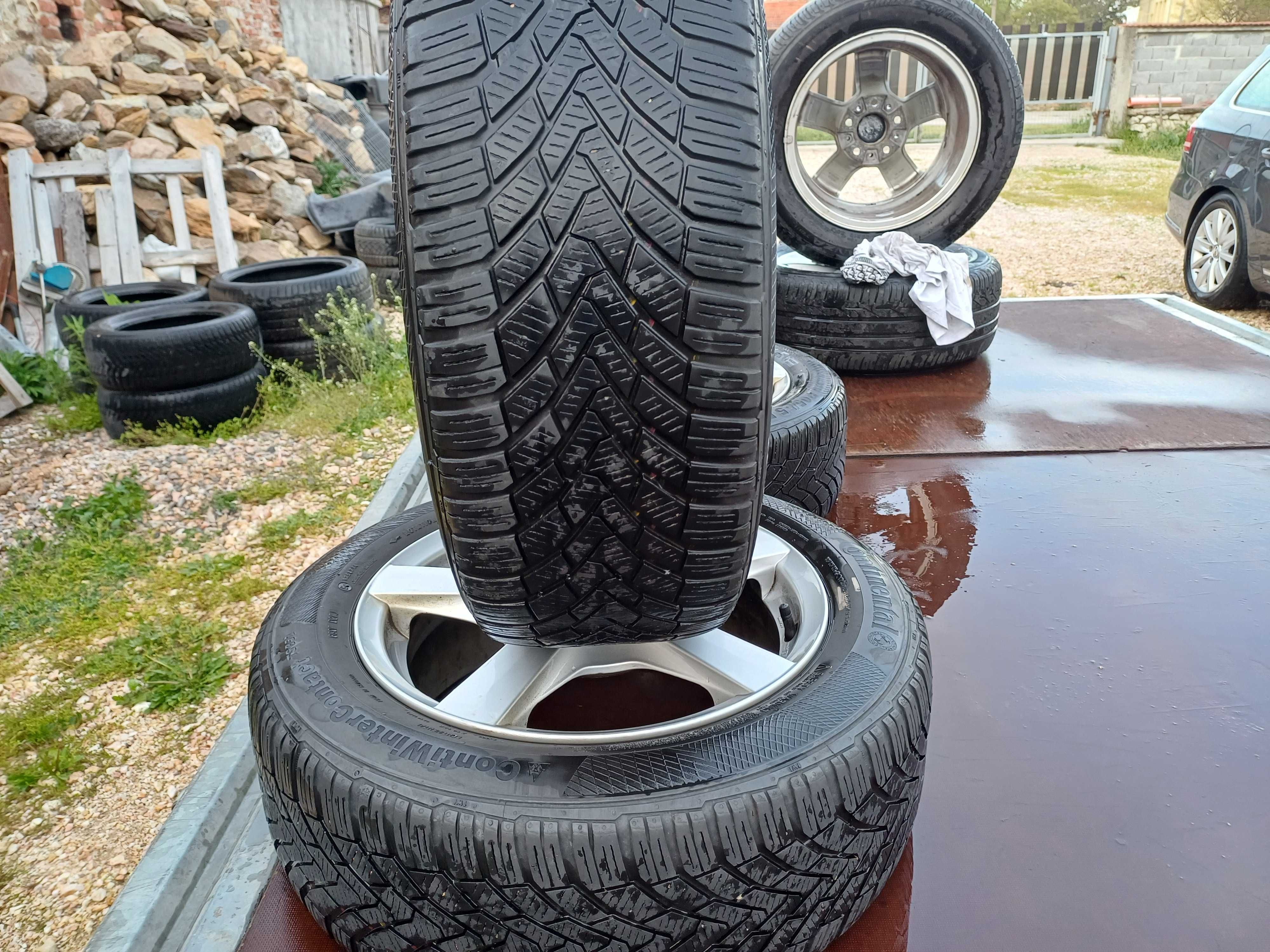 Гуми с джанти оригинални  за AUDI 205/55/16