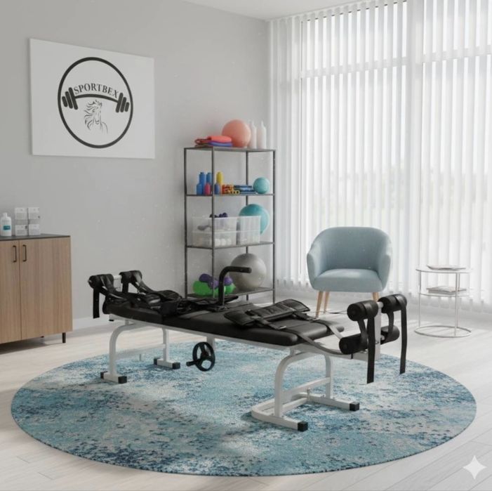 Инверсионный стол 7modernq 7M-Traction Table серый