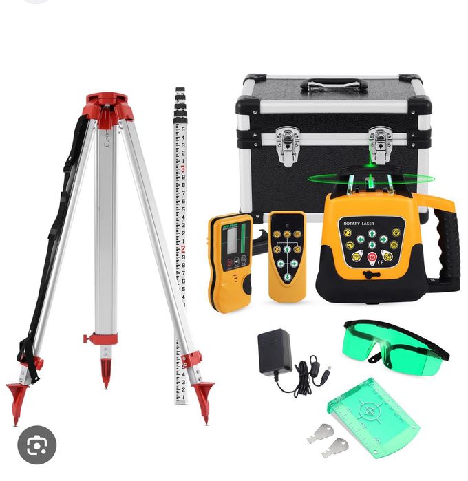 геодезически лазер със стойка