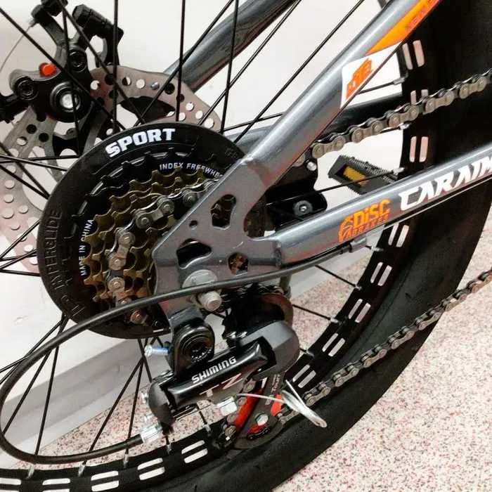 Bicicleta copii 2024, 20MTB 7-12 ani, 20inch, Frane pe Disc,