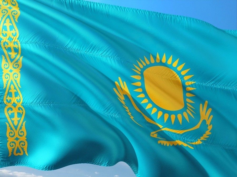 Флаг Казахстана новые