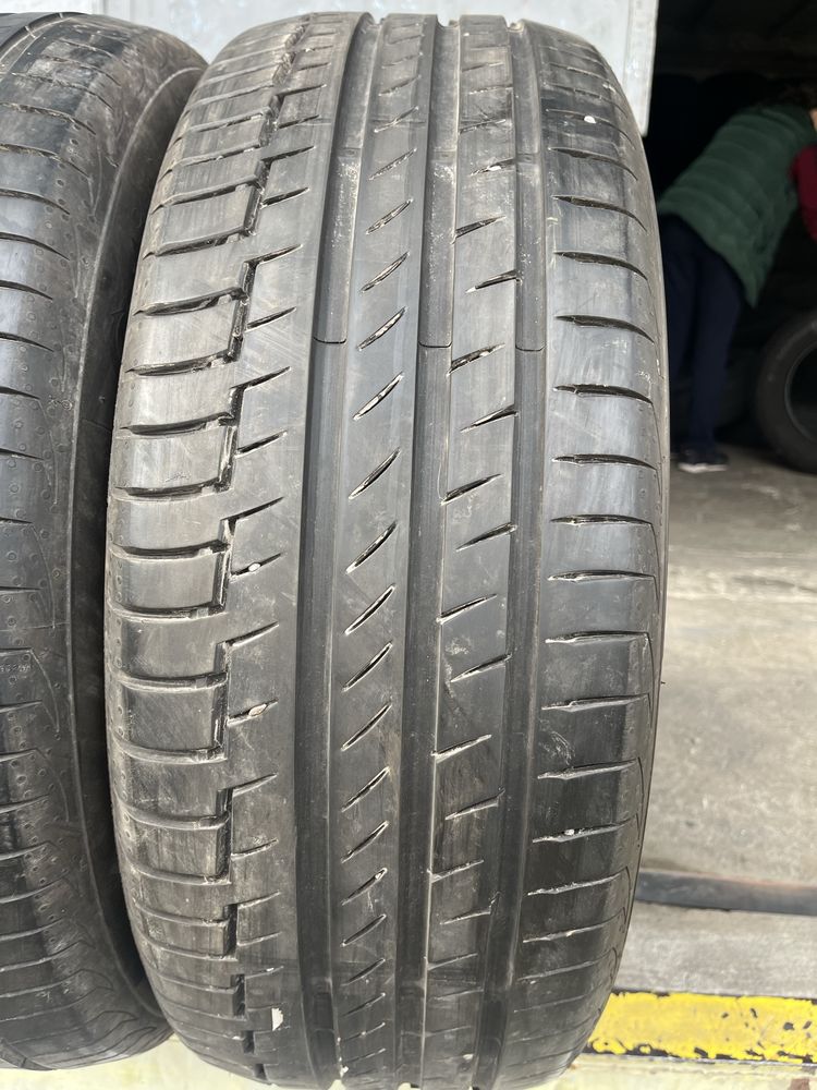 2 бр. летни гуми 225/55/19 Continental DOT 1818 6 mm