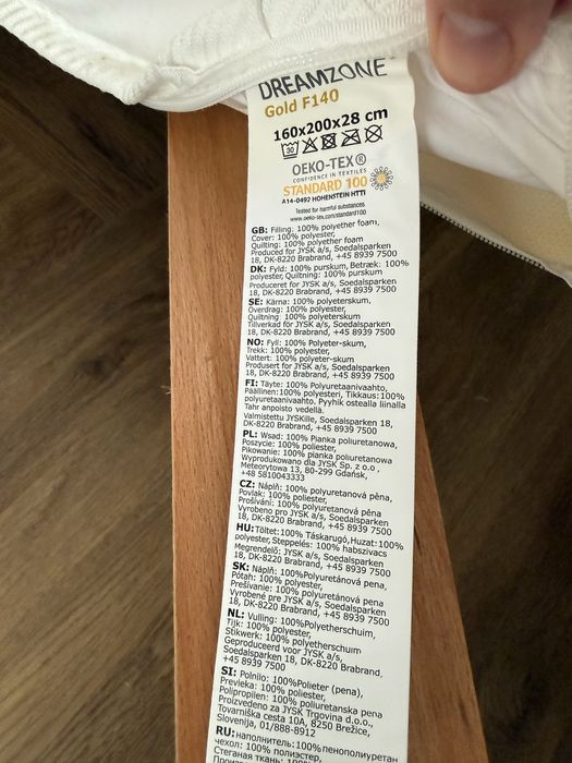 Saltea Gold Jysk 160X200