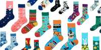 Happy socks - Mad socks - DFNT- луди,весели,цветни,шарени чорапи.