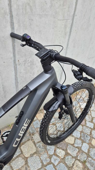Електрически карбонов велосипед E bike CUBE STEREO 140 Race, BOSCH CX
