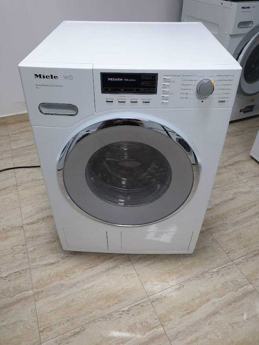9кг Miele Пералня - TwinDos - 1600rpm - Миеле 12м Гаранция