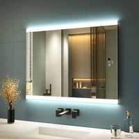 LED огледало за баня 100×70 см с Bluetooth и обезпотител
