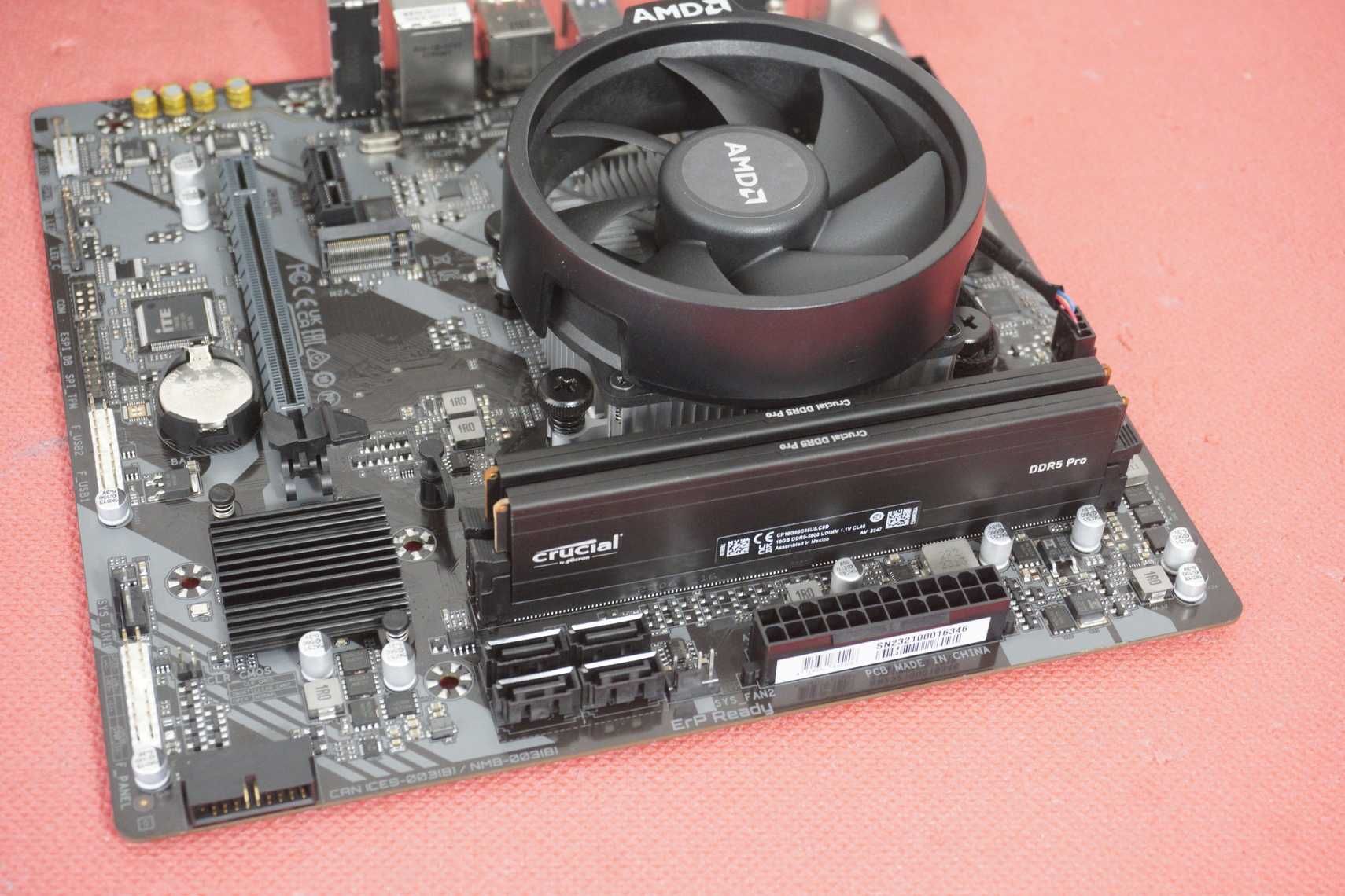 AM5 Компютърен Bundle / Ryzen 5 8400f / A620 / 32GB DDR5 RAM /Вкл.ДДС