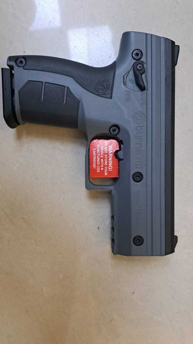 Pistol Airsoft AutoAparare BYRNA HD=>28j cal.68 Legal BileDeCauciuc