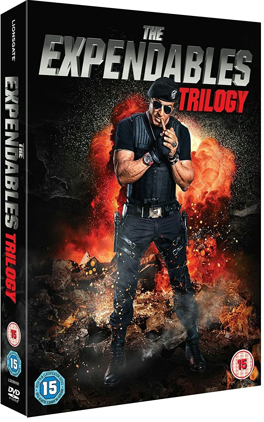 Filme DVD The Expendables 1-3 BoxSet Complete Collection ( Original )