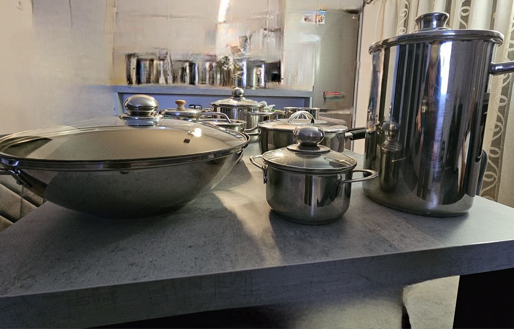 Cratițe oale de vanzare inox din Germania fara defect